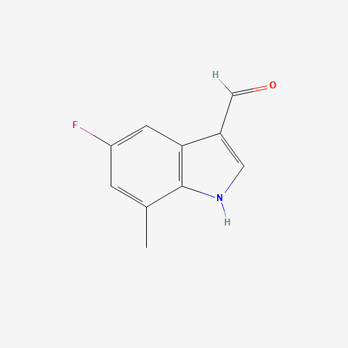5-fluoro-7-methyl-1H-indole-3-carbaldehyde (CAS: 1190321-22-2) - Related Chemical Product