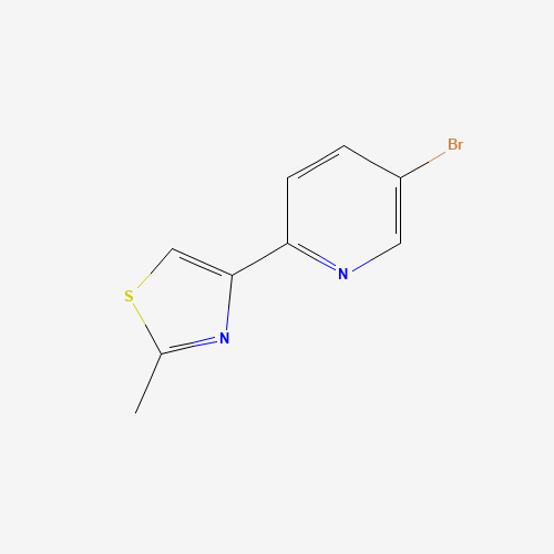 4-(5-bromopyridin-2-yl)-2-methyl-1,3-thiazole (CAS: 1159820-36-6) - Related Chemical Product