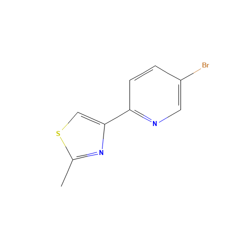 4-(5-bromopyridin-2-yl)-2-methyl-1,3-thiazole (CAS: 1159820-36-6) - Related Chemical Product