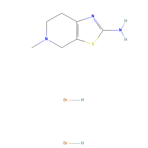 5-methyl-6,7-dihydro-4H-[1,3]thiazolo[5,4-c]pyridin-2-amine;dihydrobromide (CAS: 852291-41-9) - Related Chemical Product