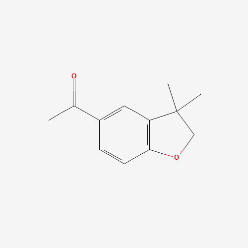 1-(3,3-dimethyl-2H-1-benzofuran-5-yl)ethanone (CAS: 203856-17-1) - Related Chemical Product