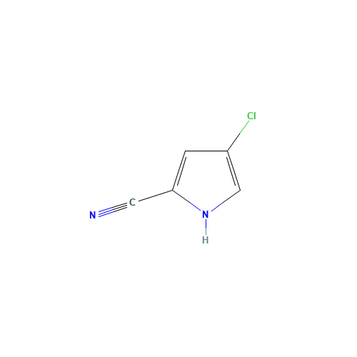 4-chloro-1H-pyrrole-2-carbonitrile (CAS: 57097-45-7) - Related Chemical Product