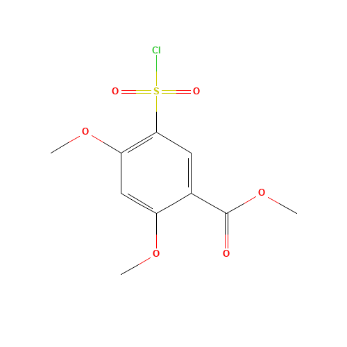 methyl 5-chlorosulfonyl-2,4-dimethoxybenzoate (CAS: 906669-89-4) - Related Chemical Product