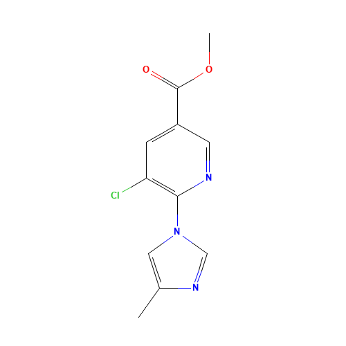 methyl 5-chloro-6-(4-methylimidazol-1-yl)pyridine-3-carboxylate (CAS: 1294003-31-8) - Related Chemical Product