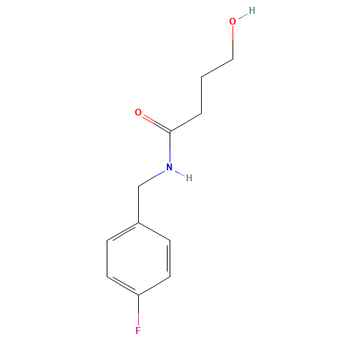 N-[(4-fluorophenyl)methyl]-4-hydroxybutanamide (CAS: 74042-28-7) - Related Chemical Product