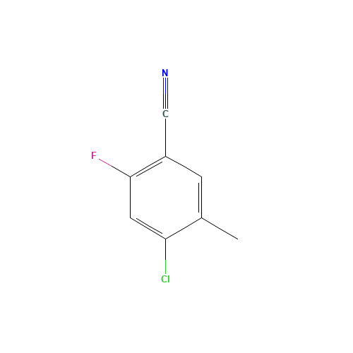 4-chloro-2-fluoro-5-methylbenzonitrile (CAS: 1126424-34-7) - Related Chemical Product