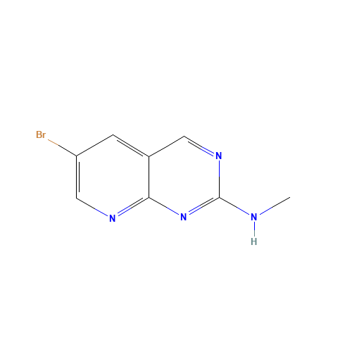 6-bromo-N-methylpyrido[2,3-d]pyrimidin-2-amine (CAS: 882670-90-8) - Related Chemical Product