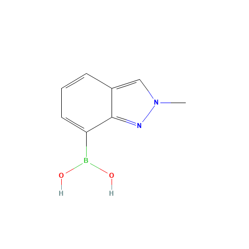 (2-methylindazol-7-yl)boronic acid (CAS: 1001907-58-9) - Related Chemical Product