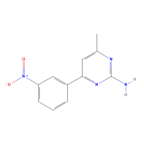 4-methyl-6-(3-nitrophenyl)pyrimidin-2-amine (CAS: 22114-21-2) - Related Chemical Product