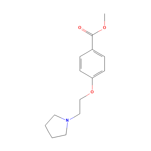 methyl 4-(2-pyrrolidin-1-ylethoxy)benzoate (CAS: 63675-89-8) - Related Chemical Product