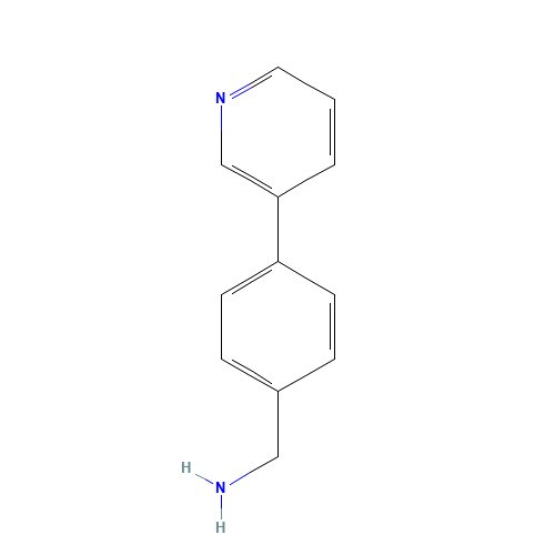 (4-pyridin-3-ylphenyl)methanamine (CAS: 294648-05-8) - Related Chemical Product