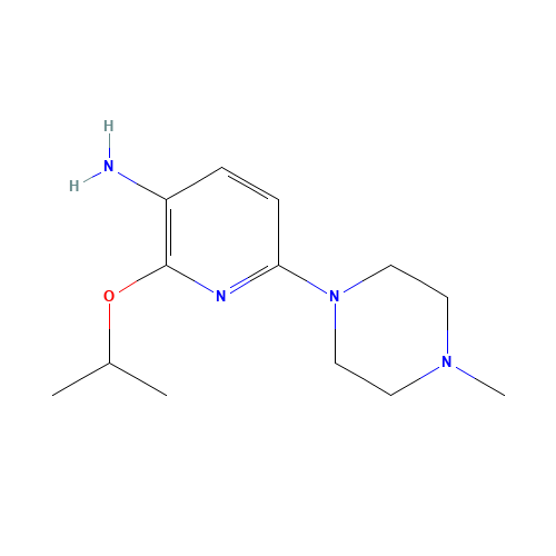 6-(4-methylpiperazin-1-yl)-2-propan-2-yloxypyridin-3-amine (CAS: 1095033-59-2) - Related Chemical Product