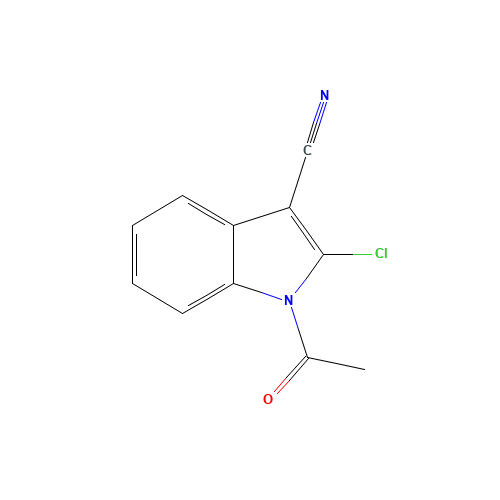 1-acetyl-2-chloroindole-3-carbonitrile (CAS: 1269407-11-5) - Related Chemical Product