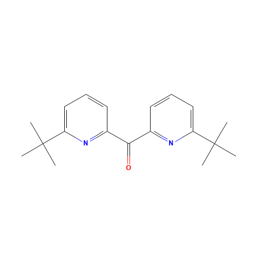 bis(6-tert-butylpyridin-2-yl)methanone (CAS: 1309314-68-8) - Chemical Structure and Molecular Formula 