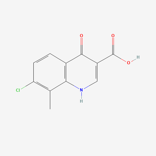 7-chloro-8-methyl-4-oxo-1H-quinoline-3-carboxylic acid (CAS: 405923-50-4) - Related Chemical Product