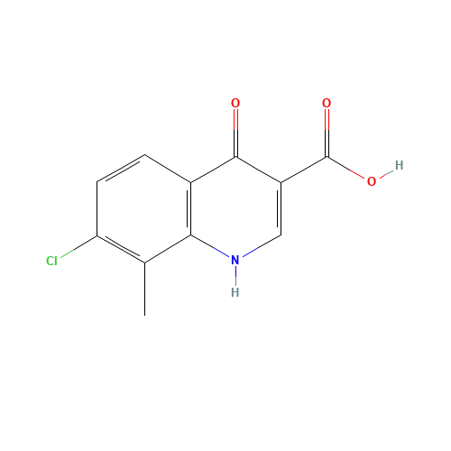 7-chloro-8-methyl-4-oxo-1H-quinoline-3-carboxylic acid (CAS: 405923-50-4) - Related Chemical Product