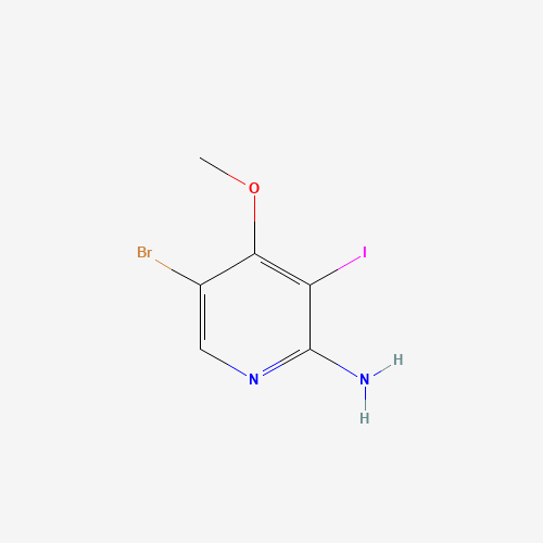 5-bromo-3-iodo-4-methoxypyridin-2-amine (CAS: 1478859-63-0) - Related Chemical Product