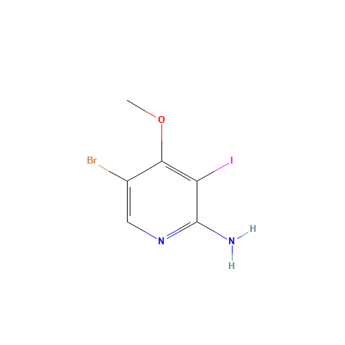 5-bromo-3-iodo-4-methoxypyridin-2-amine (CAS: 1478859-63-0) - Related Chemical Product