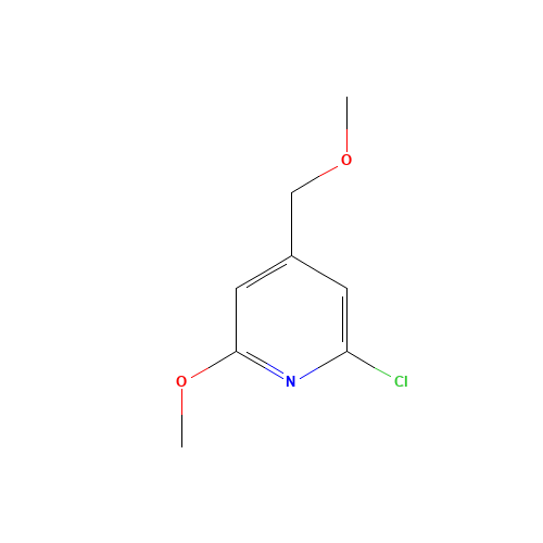 2-chloro-6-methoxy-4-(methoxymethyl)pyridine (CAS: 1402738-51-5) - Related Chemical Product