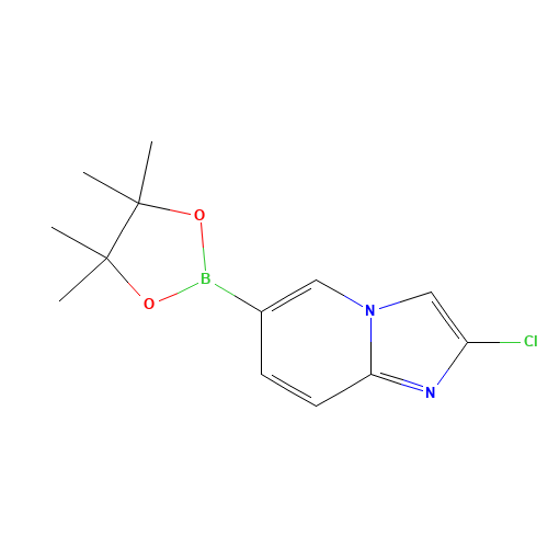 2-chloro-6-(4,4,5,5-tetramethyl-1,3,2-dioxaborolan-2-yl)imidazo[1,2-a]pyridine (CAS: 1187820-12-7) - Related Chemical Product