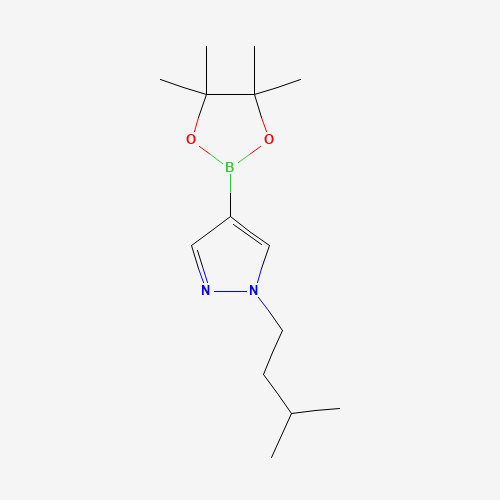 1-(3-methylbutyl)-4-(4,4,5,5-tetramethyl-1,3,2-dioxaborolan-2-yl)pyrazole (CAS: 777063-41-9) - Related Chemical Product