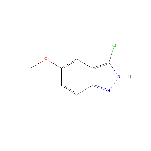 3-chloro-5-methoxy-2H-indazole (CAS: 885519-28-8) - Related Chemical Product