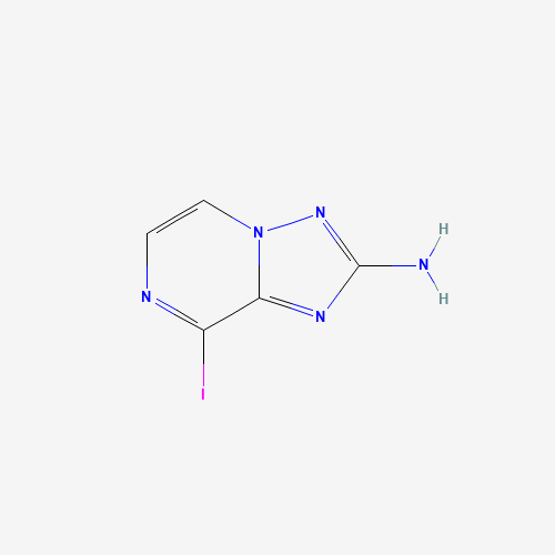 8-iodo-[1,2,4]triazolo[1,5-a]pyrazin-2-amine (CAS: 1360612-63-0) - Related Chemical Product