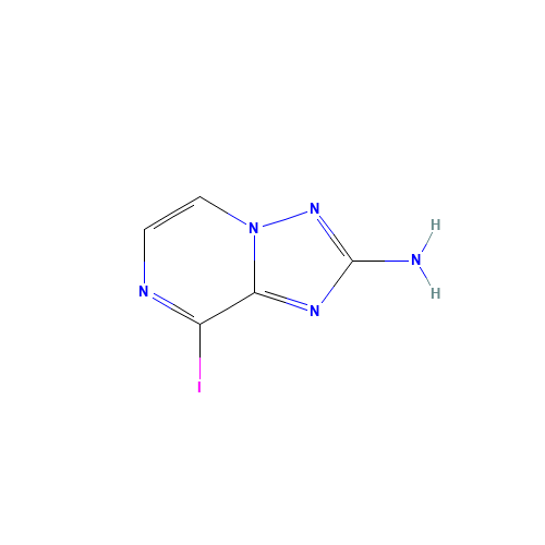 8-iodo-[1,2,4]triazolo[1,5-a]pyrazin-2-amine (CAS: 1360612-63-0) - Related Chemical Product