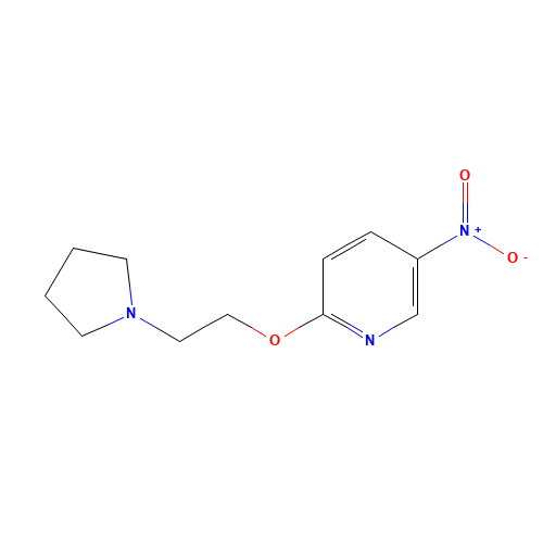 5-nitro-2-(2-pyrrolidin-1-ylethoxy)pyridine (CAS: 945720-39-8) - Related Chemical Product