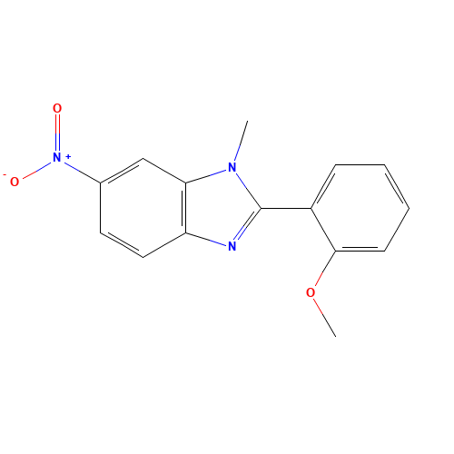 2-(2-methoxyphenyl)-1-methyl-6-nitrobenzimidazole (CAS: 863771-22-6) - Related Chemical Product