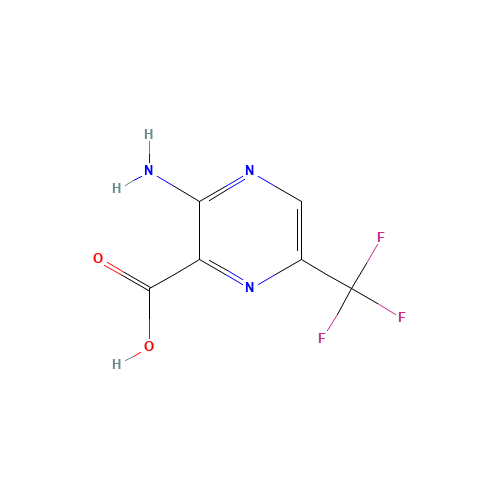 3-amino-6-(trifluoromethyl)pyrazine-2-carboxylic acid (CAS: 1996-45-8) - Related Chemical Product