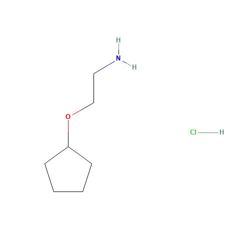 2-cyclopentyloxyethanamine;hydrochloride (CAS: 1181457-94-2) - Related Chemical Product