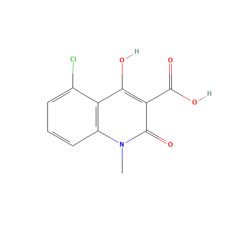5-chloro-4-hydroxy-1-methyl-2-oxoquinoline-3-carboxylic acid (CAS: 335640-50-1) - Related Chemical Product