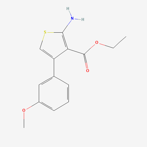 ethyl 2-amino-4-(3-methoxyphenyl)thiophene-3-carboxylate (CAS: 312289-23-9) - Related Chemical Product