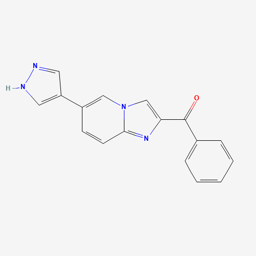 phenyl-[6-(1H-pyrazol-4-yl)imidazo[1,2-a]pyridin-2-yl]methanone (CAS: 1167623-27-9) - Related Chemical Product