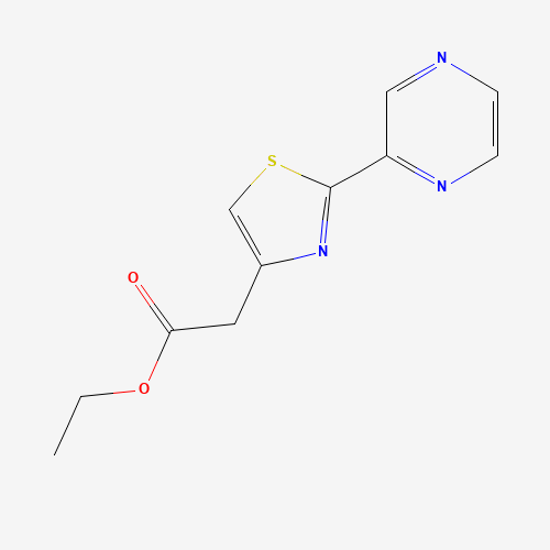 ethyl 2-(2-pyrazin-2-yl-1,3-thiazol-4-yl)acetate (CAS: 80653-70-9) - Related Chemical Product