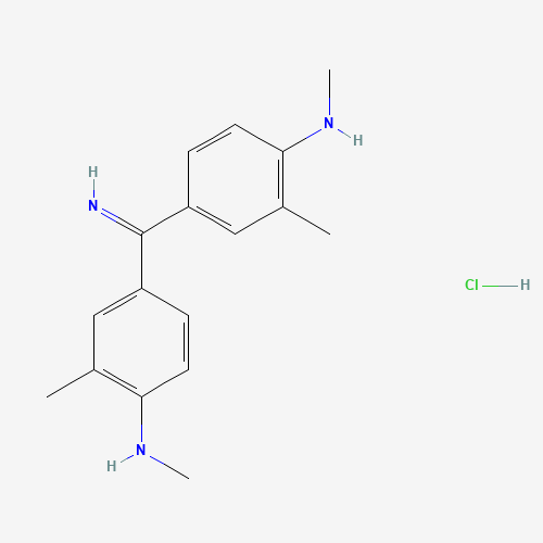 N,2-dimethyl-4-[3-methyl-4-(methylamino)benzenecarboximidoyl]aniline;hydrochloride (CAS: 2151-60-2) - Related Chemical Product