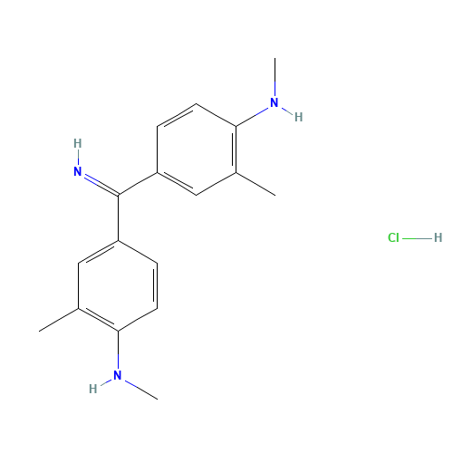 N,2-dimethyl-4-[3-methyl-4-(methylamino)benzenecarboximidoyl]aniline;hydrochloride (CAS: 2151-60-2) - Related Chemical Product