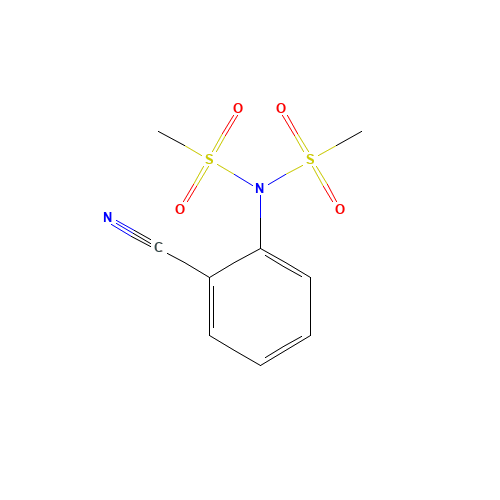N-(2-cyanophenyl)-N-methylsulfonylmethanesulfonamide (CAS: 235100-91-1) - Related Chemical Product