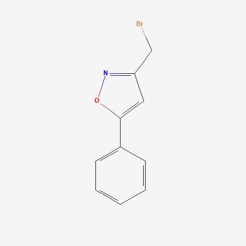 3-(bromomethyl)-5-phenyl-1,2-oxazole (CAS: 154016-50-9) - Related Chemical Product