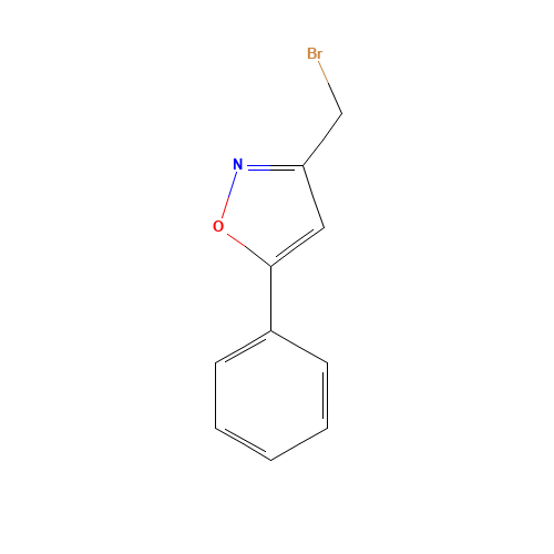 3-(bromomethyl)-5-phenyl-1,2-oxazole (CAS: 154016-50-9) - Related Chemical Product