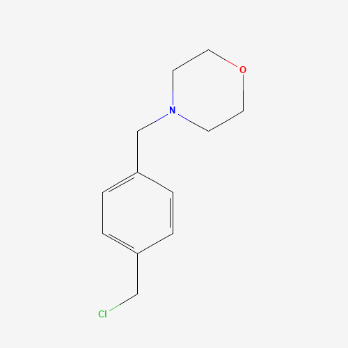 4-[[4-(chloromethyl)phenyl]methyl]morpholine (CAS: 497843-73-9) - Related Chemical Product