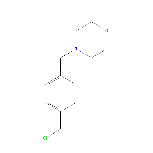 4-[[4-(chloromethyl)phenyl]methyl]morpholine (CAS: 497843-73-9) - Related Chemical Product