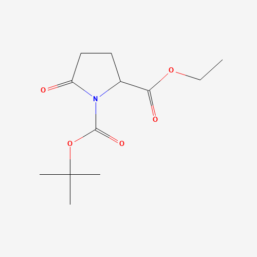 1-O-tert-butyl 2-O-ethyl 5-oxopyrrolidine-1,2-dicarboxylate (CAS: 251924-83-1) - Related Chemical Product
