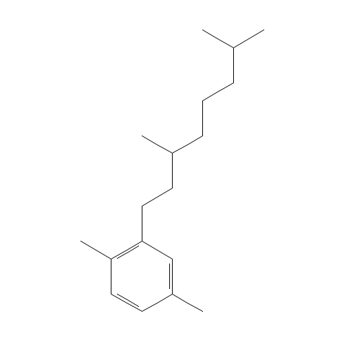 2-(3,7-dimethyloctyl)-1,4-dimethylbenzene (CAS: 19550-60-8) - Related Chemical Product