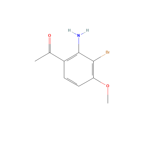 1-(2-amino-3-bromo-4-methoxyphenyl)ethanone (CAS: 923289-30-9) - Related Chemical Product