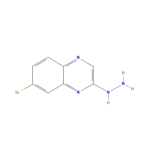 (7-bromoquinoxalin-2-yl)hydrazine (CAS: 145369-92-2) - Related Chemical Product
