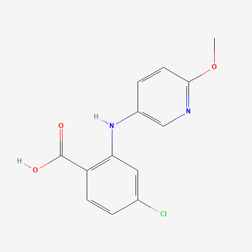 4-chloro-2-[(6-methoxypyridin-3-yl)amino]benzoic acid (CAS: 6626-07-9) - Related Chemical Product