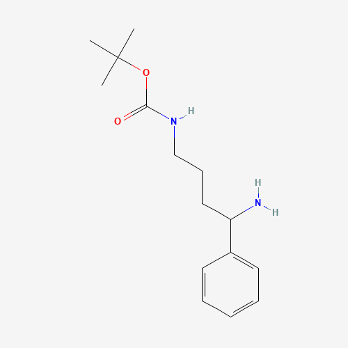 tert-butyl N-(4-amino-4-phenylbutyl)carbamate (CAS: 357443-58-4) - Related Chemical Product