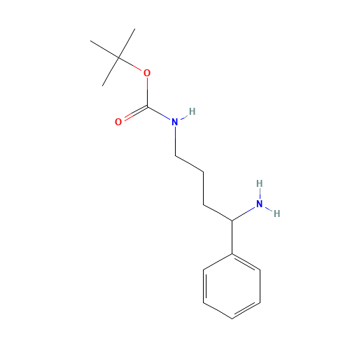 tert-butyl N-(4-amino-4-phenylbutyl)carbamate (CAS: 357443-58-4) - Related Chemical Product